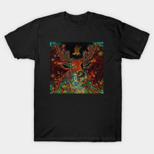 cosmic ika deer T-Shirt